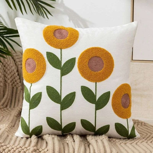 Wildflower Threads | Embroidered Pillow Cover |